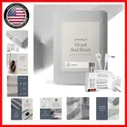 Next-Gen Light Gray Organic Grounding Sheet for King Beds - Silver Fiber Comfort