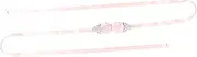 [CLISPEED] Wedding Rhinestone Sash Belt for Bride Crystal Floral Waist Belt for Formal Events Enhances Evening Gowns Party Dresses Elegant Accessory for Weddings Special Occasions