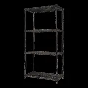 Modular Wire Storage Shelf 900 x 350 x 1800mm Steel Shelving