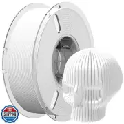 RAMBERY 3D Printer Filament Bundle White PLA Filament Toughness Upgraded 3D P
