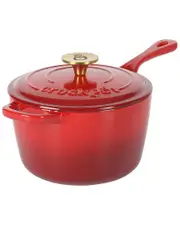Crock-Pot Artisan 3qt Enameled Cast Iron Saucepan