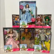 Barbie Wizard of Oz 7 Piece Bundle Doll Set Vintage 1999