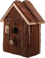BESPORTBLE Bird House Outdoor Hanging Nest for Small Birds Easy to Install Birdhouse Pendant Durable and Safe Material