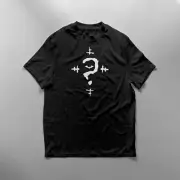 The Riddler 2022 Logo T Shirt The Batman Black Crew Neck T-Shirt DC Elseworlds