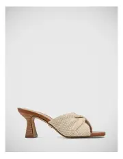 [Wittner] Milana Natural Textile Sandal in Beige