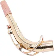 Oshhni Alto Saxophone Neck 24.5mm Sax Elbow Bend Neck Replacements Copper
