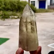 211G Natural citrine Smoke Quartz obelisk mineral specimen crystal