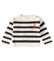 [Bonpoint] Bonpoint Ereni cotton sweater Y 14 blue