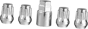 SOESFOUFU 4Pcs Locking Car Wheel Nuts with Sleeve Theft Wheel Lock Nut for Wheels Easy Installation Durable Design Replacement for Rusty Nuts