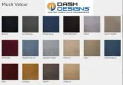 Dash Designs Plush Velour Dash Cover for Ford E-350 Econoline 1997 - 2008 0659-5