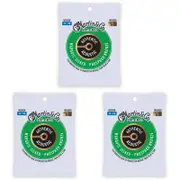3PK Martin Guitar MA550S Authentic Silked String 92/8 Phosphor Bronze Medium