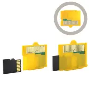 -1 Camera to Insert Adapter for MicroSD / MicroSDHC (Yellow)