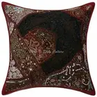 Beaded Floor Pillows Cases Sequins Car Boho Art Room Decorative Cushion Cover