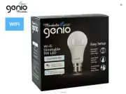 Mirabella 9W Genio Wi-Fi Dimmable B22 LED Globe - Cool White