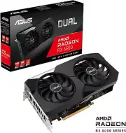 ASUS - DUAL-RX6600-8G - Dual AMD Radeon RX 6600 8GB GDDR6 Graphics Card