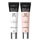 2pk SET L'Oreal Paris Prime Lab 24 Hour Matte Setter Primer plus Pore Minimizer
