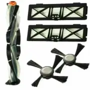 Main Rolling Brush Side Brush HEPA Filter Replace for Neato Botvac D Series HYA