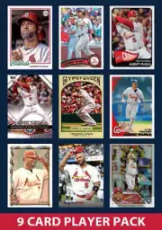 Albert Pujols St Louis Cardinals 9 Card Legend Pack Topps Bowman 2025 2024 2023