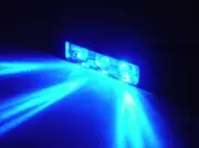 Logisys Blue Laser 3 LED 4-Pin Computer Case Light, also for Car, Cabinets