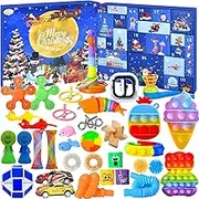 Fidget Advent Calendar 2025 for Kids Adults, Christmas Countdown Calendar with Fun Sensory Fidget Toys, Count Down to Christmas with 24 Days of Surprises Presents Box for Boys Girls Teens