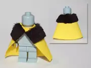 CapeMadness Upper Fur on Over Cape for Lego Minifigures (10-Packs)
