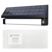 LED Solar Smart Sensor Warm/ white Dimmable Dusk to Dawn Sign Light Aluminum