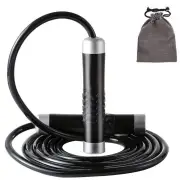 Adjustable Jump Rope Weighted Skipping Rope Fitness Sports Professional Training Home Exercise Equipment for Fat Reducti
