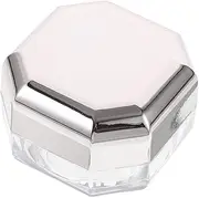 1 Set Mini Loose Powder Box Travel Powder Container Travel Makeup Case Storage Basket Empty Makeup Powder Travel Container Baking Powder Container Powder Case Plastic Rose Gold