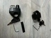 Motorcycle Helmets Lock Tamper-Proof Security Lock Bike Anti-Theft Lock lot x2