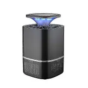 Powerful Blue Light Insect Killer for Indoor Mosquitoes, Flies & Gnats BLACK