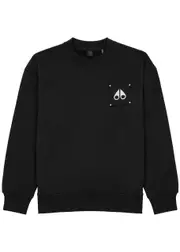 Moose Knuckles Brooklyn Cotton Sweatshirt - Black - M M