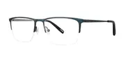 Jhane Barnes Partial Steel Men's Glasses Blue Size 55 - Private Health Rebate - Blue Light Block Available