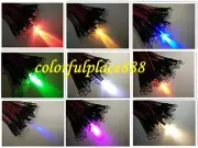 3mm 5V 6V 7V Pre-Wired Red Yellow Blue Green Warm White Orange UV Pink LED 20CM