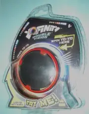 yofinity Red double vizion trick yo-yo light up infinity mirror new w/clam shell