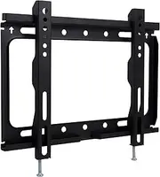 Philips Fixed TV Wall Mount, Low Profile TV Mount fits 17"-55” with VESA 200x200, LED LCD Flat Screen Heavy Duty Monitor Holds up to 55 lbs with Lockable Safety Bar, SQM3221/27