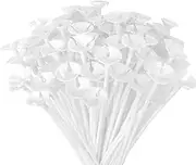 Balloon Sticks - 50Pack Balloon Stick and Cup for Party Wedding