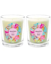 Qualitas Candles Royal Blush Two Scented Beeswax Candle Set