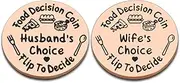Aiseavril Cadeau Funny Decision Token Valentines Gifts for Husband Wife