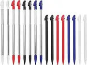 SING F LTD 16pcs Metal Retractable Replacement Stylus Regular Pen Touch Pen Compatible with Nintendo 3DS XL Game Console Accessories (2 Combinations)
