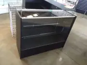 Black 1200mm glass display retail shop counter !!!BRAND NEW!!!