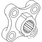 Hydraulic Pump Hub Fits New Holland Fits Massey Ferguson TE20 TO20 TO30 290421