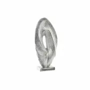 Decorative Figure Dkd Home Decor 20 x 9 x 44 Cm Abstract Silver Modern