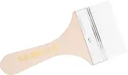VILLFUL Portable Paint Brush for Oil Painting Comfortable Grip Brush Tool for Watercolor Gouache and Wall Painting for Artists and Hobbyists