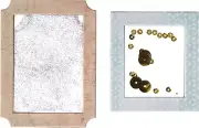 American Crafts Wanderlust Shaker Boxes 2/Pkg-Glitter & Sequins