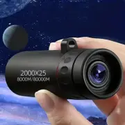 monocular telescope hd 2000x25 portable scope compact travel hunting