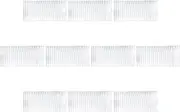 Set of 10 European Wave 12.2 inches (31 cm) Oblong Plate [12.4 x 6.1 x 0.9 inches (31.4 x 15.3 x 2.4 cm) | Setomonohonpo