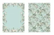 Ashdene Elegant Rose - Kitchen Towel 2 Pack - Mint