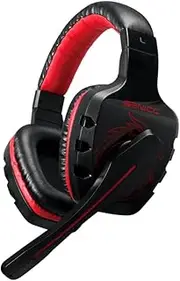 A1S Wired Gaming Headset Head-Mounted Gaming Headset with Omnidirectional Noise Reduction Microphone 40mm Driver Unit Black One Size
