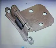 12 Pr 24 AMEROCK Burnished Brass Variable Overlay Hinges Self-Closing BP7929-BB
