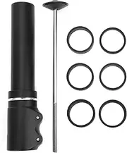 Bike Stem Riser Extender Aluminum Alloy Bicycle Front Fork Tube Accessories for Pleasant Riding Experience